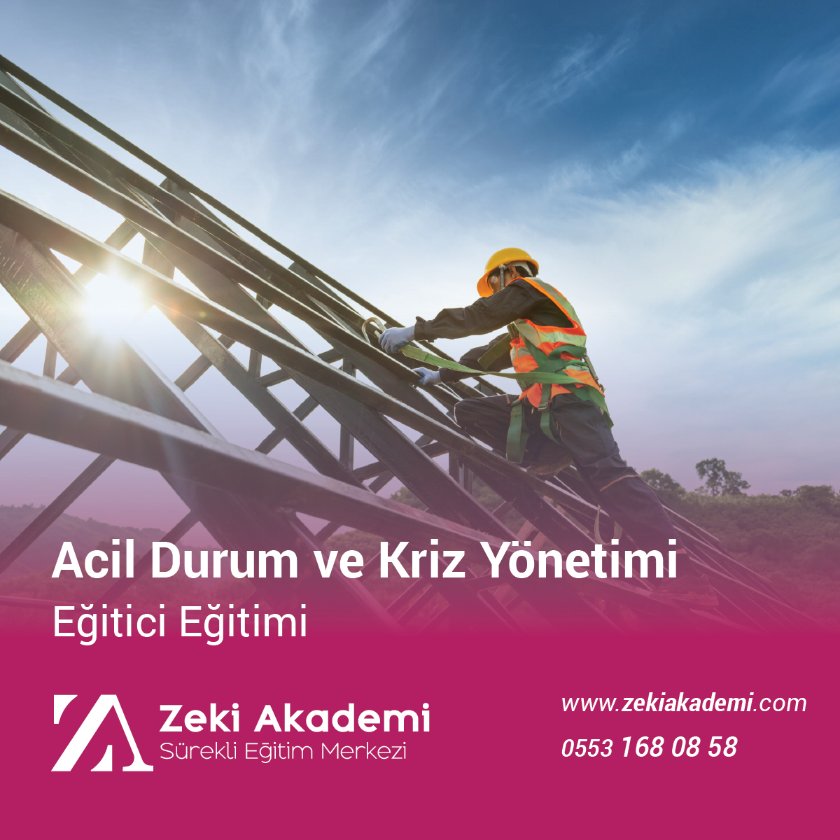 Acil Durum ve Kriz Yönetimi Eğitici Eğitimi